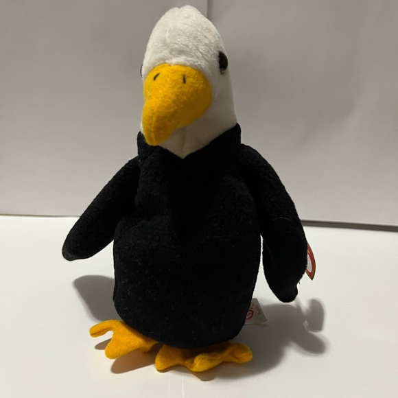 Ty Original Beanie Baby Baldy the Bald Eagle With Tags Vintage 1996 - Picture 5 of 5